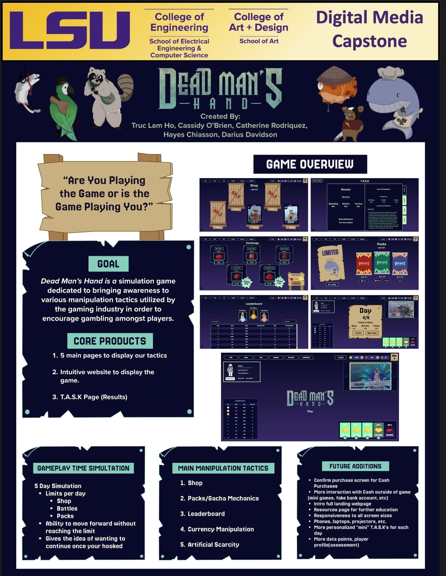 Capstone Project - Dead Man's Hand image